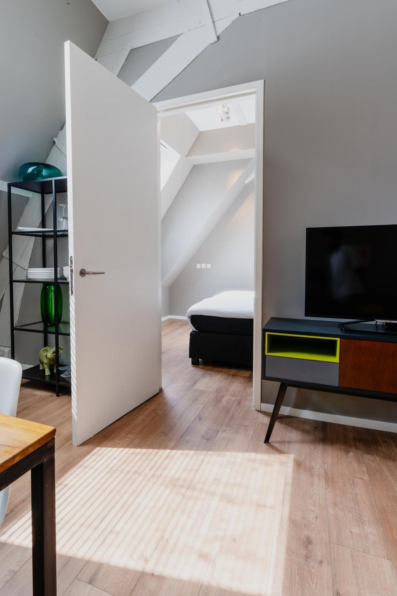 Apartments De Hallen Ámsterdam Habitación foto